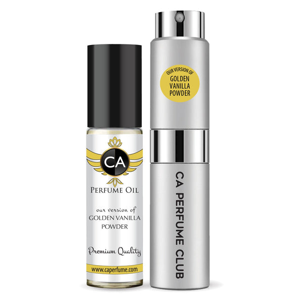 Golden Vanilla Powder — Vanilla Powder Alternative Perfume