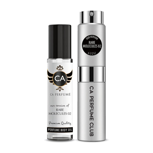 CA Perfume Rare Molecules 02 Layering Set spray and oil