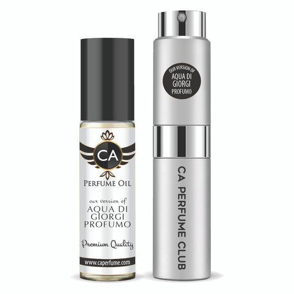 CA Perfume Aqua Di Giorgi Profumo Layering Set spray and oil
