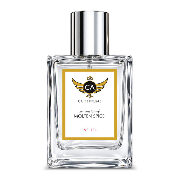 YSL Opium inspired Molten Spice in a 50 ml spray bottle, a spicy oriental scent for women