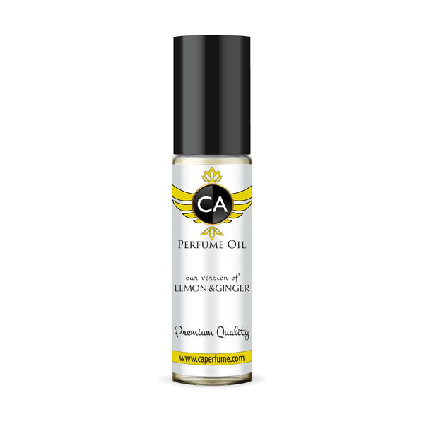 694- Lemon & Ginger Body Oil Roll-On