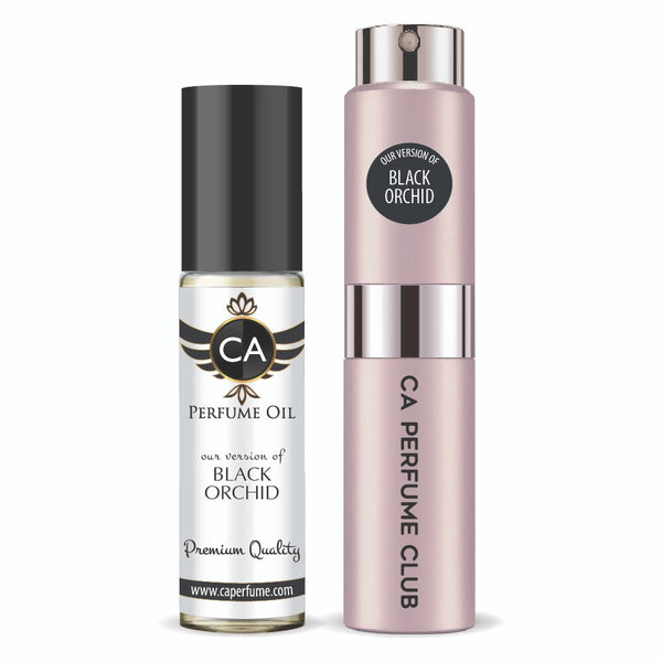 429- Black Orchid Duo Set Fragrance Oil and Perfume Spray Bundle