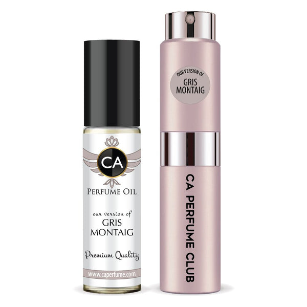 467- Gris Montaig Duo Set Fragrance Oil and Perfume Spray Bundle