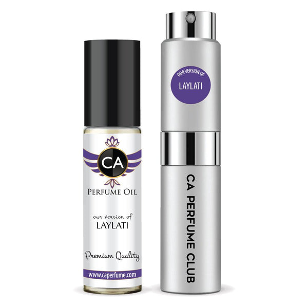 515- Laylati Duo Set Fragrance Oil and Perfume Spray Bundle