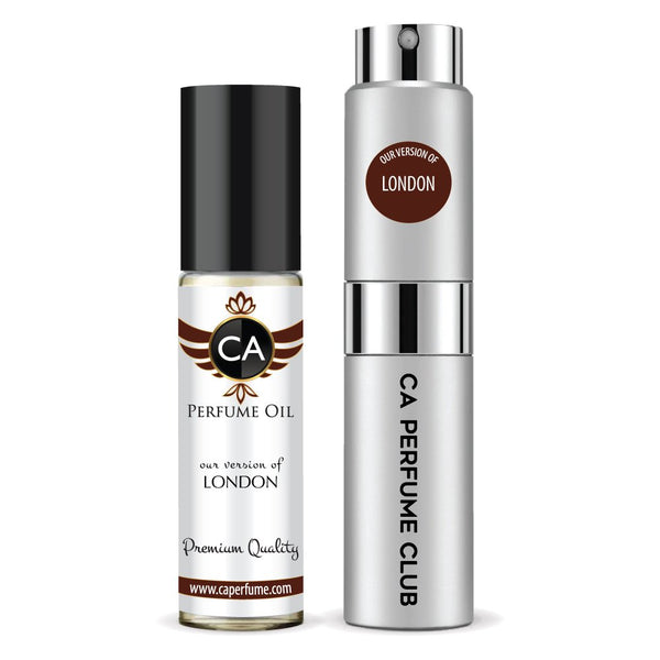 525- London Duo Set Fragrance Oil and Perfume Spray Bundle