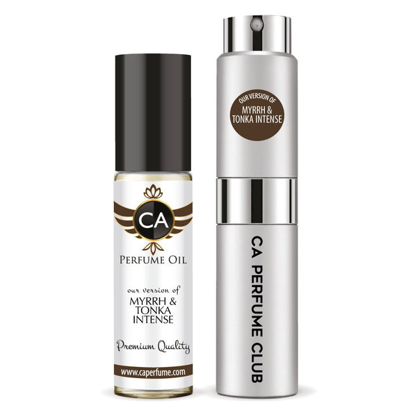 CA Perfume Myrrh & Tonka Intense Layering Set spray and oil