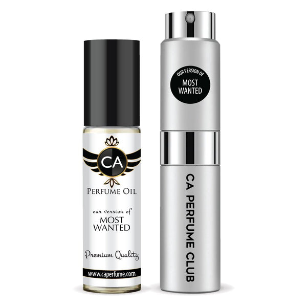 609- Most Wanted Duo Set Fragrance Oil and Perfume Spray Bundle