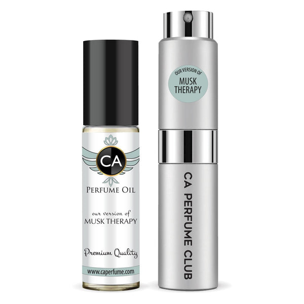 CA Perfume Musk Therapy Layering Set spray and oil