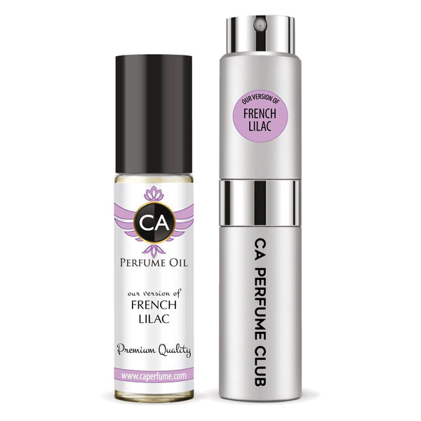 093- French Lilac Duo Set  Fragrance Oil and Perfume Spray Bundle