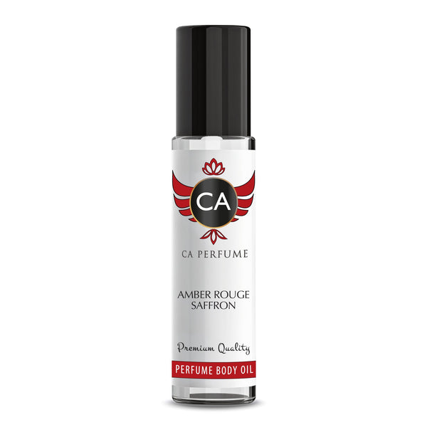 CA Perfume Amber Rouge Saffron — Long Lasting Oil, Spray & perfume gift set