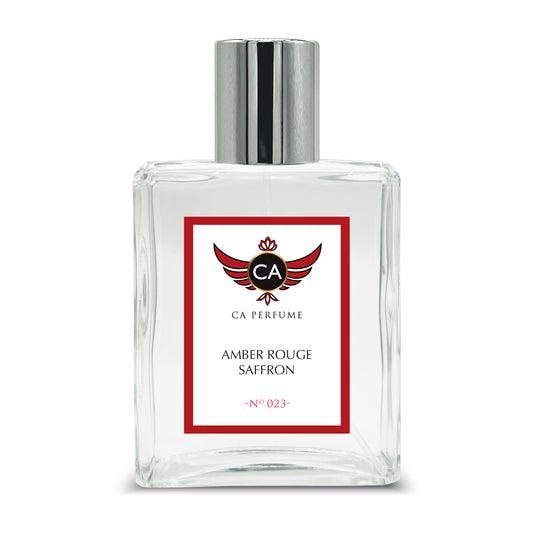Amber Rouge Saffron — Baccarat Rouge 540 Alternative Perfume