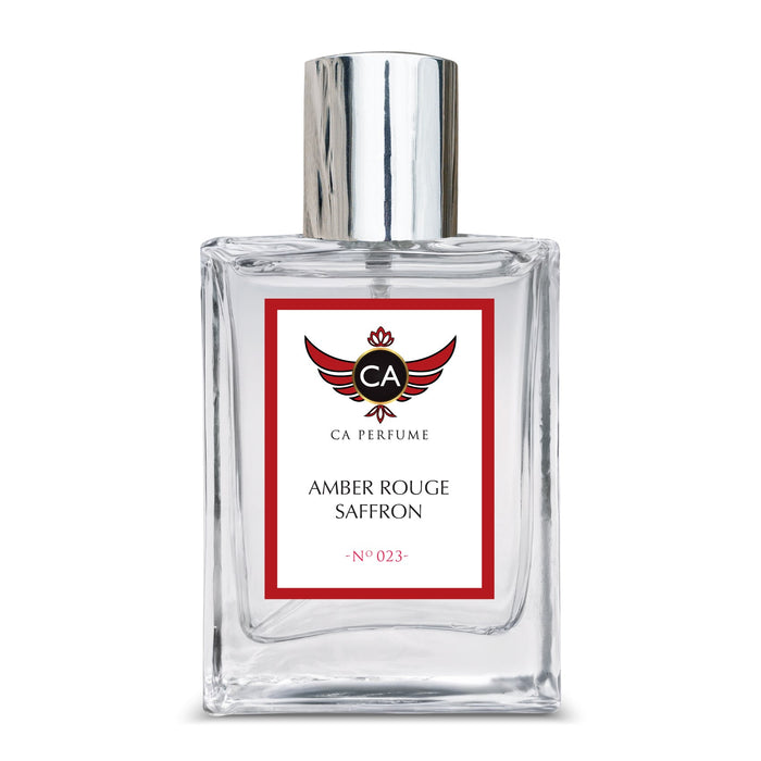 Amber Rouge Saffron — Baccarat Rouge 540 Alternative Perfume