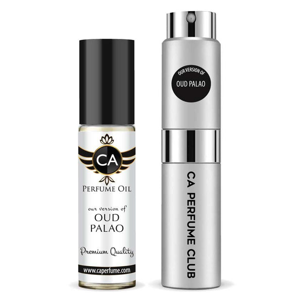 244- Oud Palao Duo Set Fragrance Oil and Perfume Spray Bundle