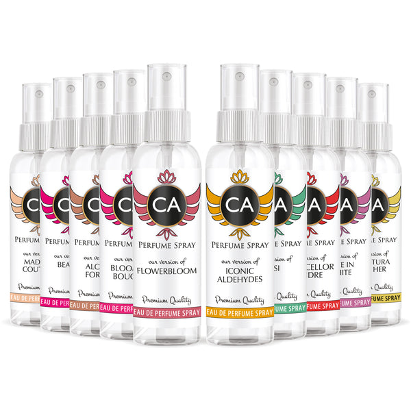 CA Perfume Top 10 Perfume Sprayer Women Set-3 - 2 Fl Oz/60 ml Eau de Parfum 50ml spray