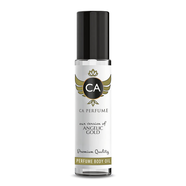 Angelic Gold 10ml perfume oil roll-on, a fruity floral VS Angel Gold alternative