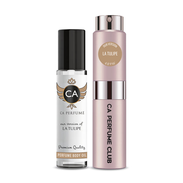 La Tulipe LongWear duo, oil and spray, a fresh floral Byredo La Tulipe alternative