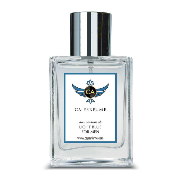 Light Blue For Men — Light Blue Men Alternative Cologne