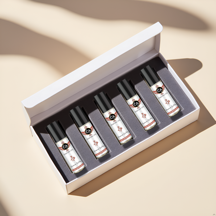 CA Perfume Mystery Perfume Oil Discovery Set (Pack of 5) 10 ml Pure Perfume Oil Set