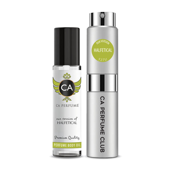 Halfetical LongWear duo, 10ml oil and 8ml spray, a Penhaligon's Halfeti alternative