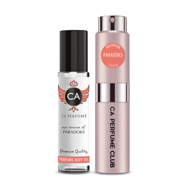 Paradoks LongWear duo: perfume oil with 8ml spray, a Prada Paradoxe dupe for women