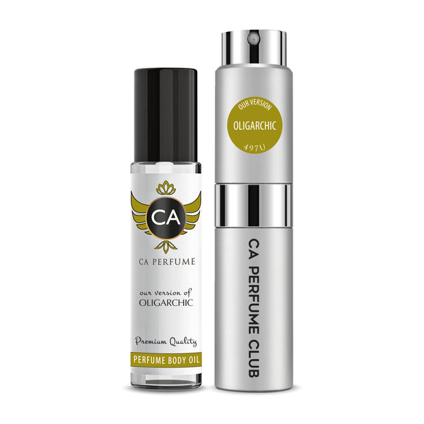 Oligarchic LongWear cologne set, oil and spray, a Roja Oligarch alternative for men
