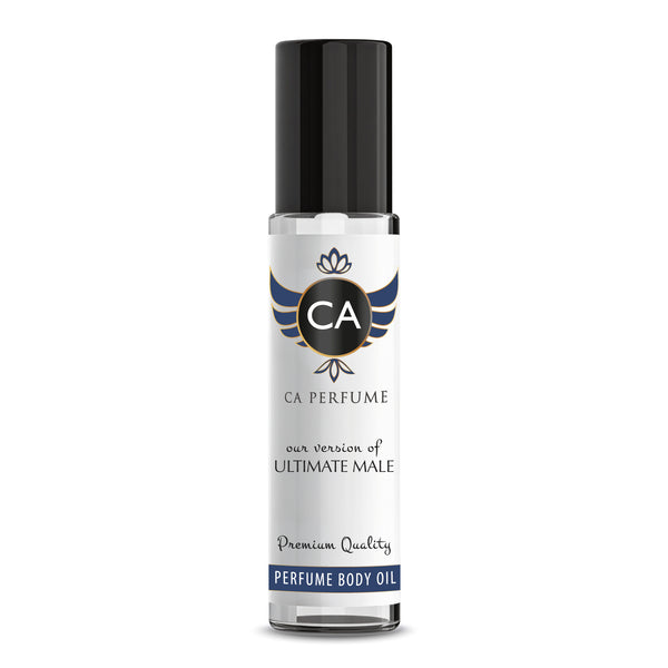 Ultimate Male 10ml perfume oil roll-on, an alcohol-free Jean Paul Gaultier Ultra Male dupe